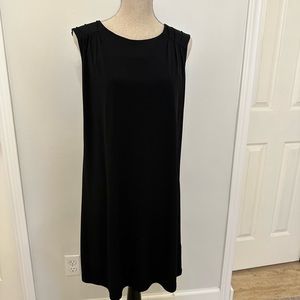 George Black Shift Dress Sleeveless size S 4-6